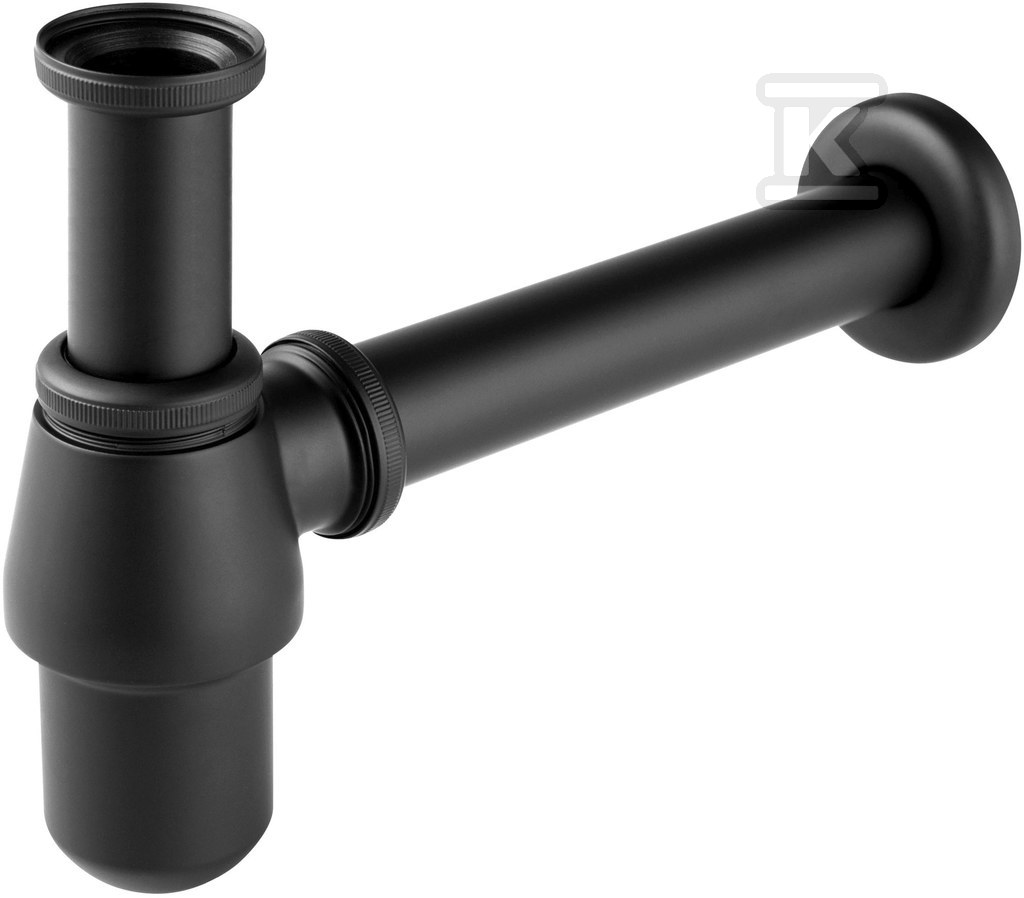 PÓŁSYFON UMYWALKOWY MOSIĘŻNY, CZARNY